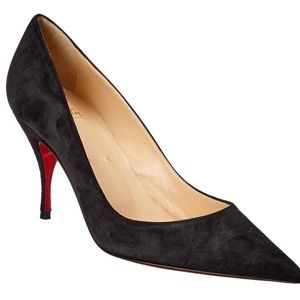 Christian Louboutin Clare 80 suede black size 38